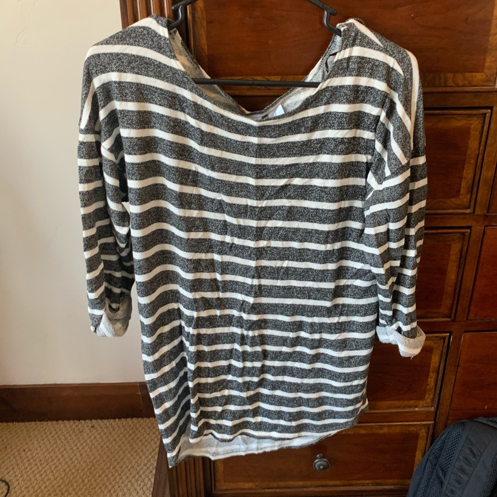 Striped sweater barely worn!